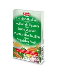 Morga Bouillon de légumes cubes pauvre en sodium 64g